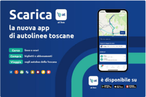 scarica la nuova app di Autolinee Toscane