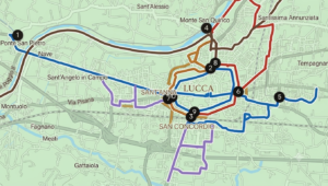 mappe linee bicipolitana