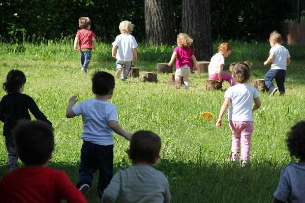 educare all'aperto al Nido