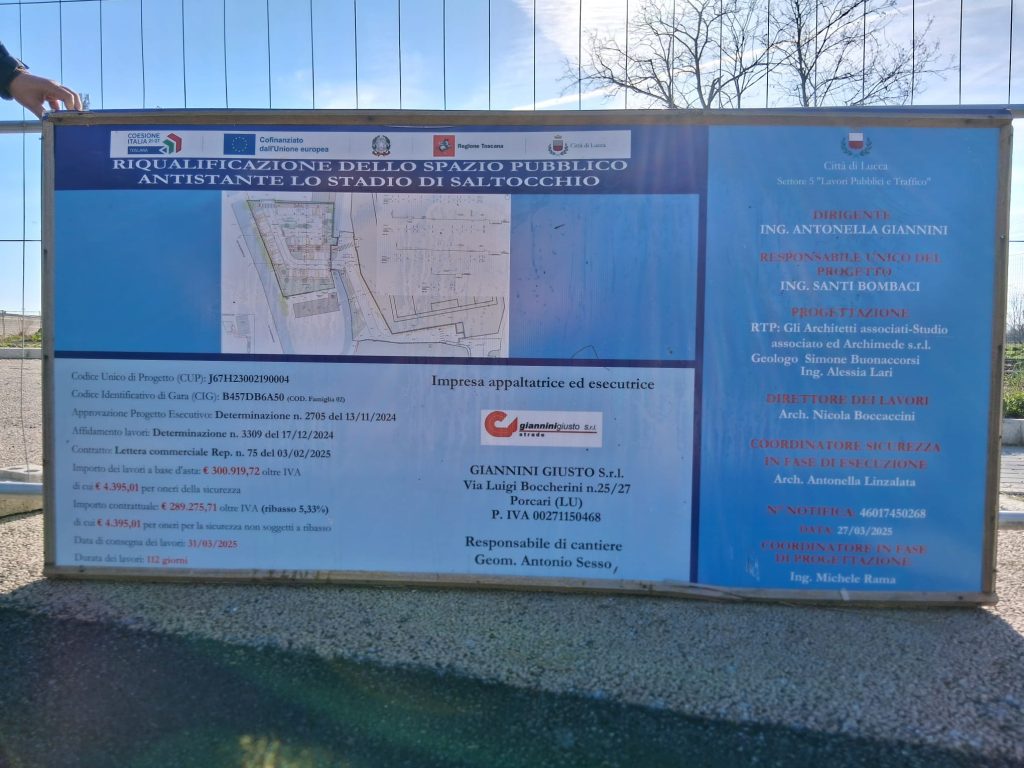 cartello di cantiere