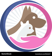 simbolo con cane gatto e una mano