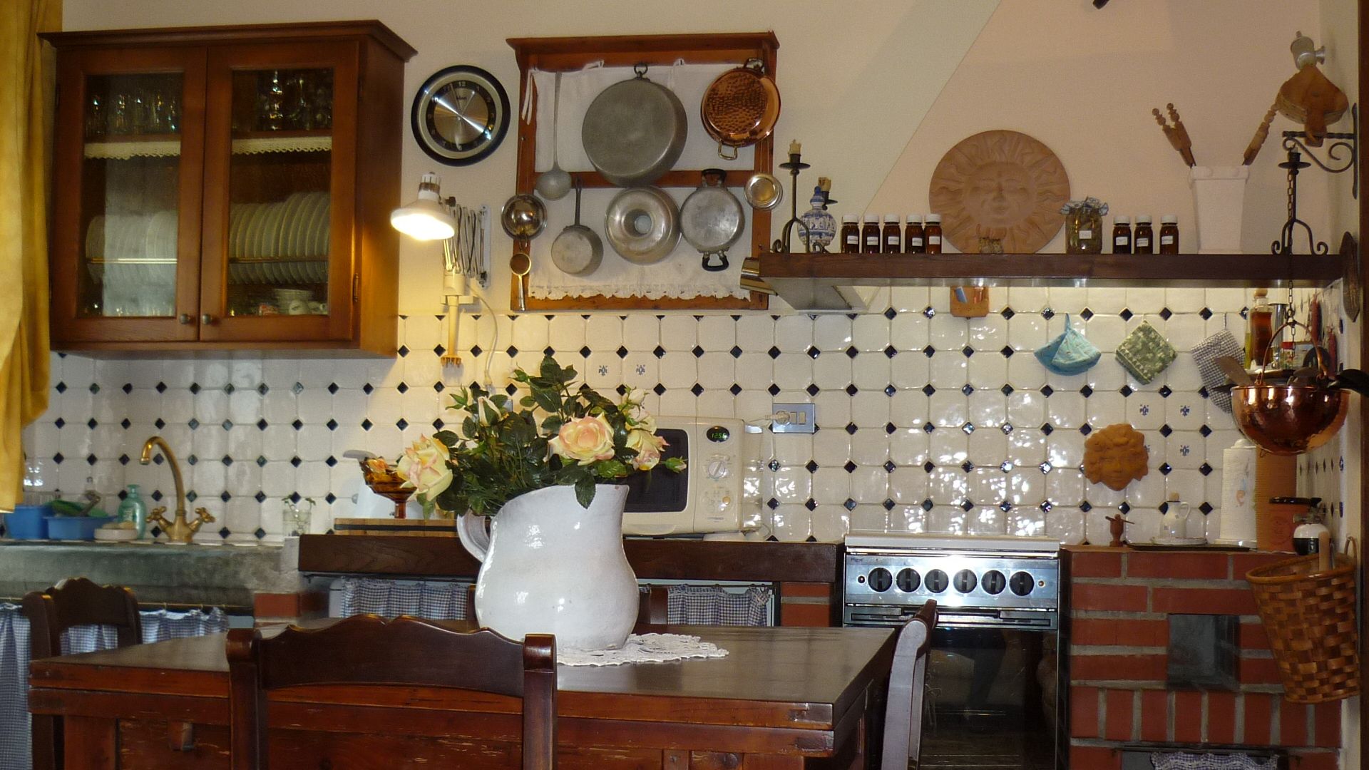 la cucina tradizionale del bb come a casa