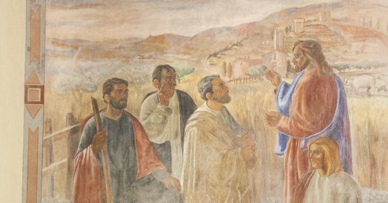 Affresco La chiamata dei discepoli, realizzato nel 1945 dal pittore Alfredo Catarsini nella chiesa di San Tommaso apostolo a Castagnori. L'opera raffigura Cristo intento a parlare ai suoi futuri discepoli. Sullo sfondo è rappresentato il paesino di Castagnori, con le sue torri e la chiesa di San Tommaso apostolo.