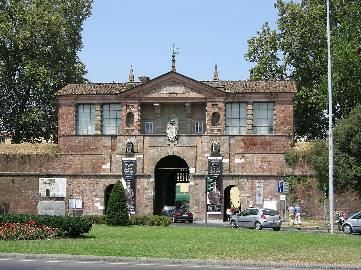 Porta san Pietro delle Mura di Lucca.
