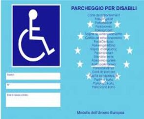 Permessi auto per portatori di handicap