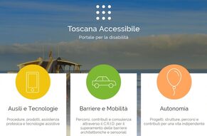 home page toscana accessibile