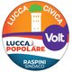 logo Lucca Civica-Volt-Lucca è popolare